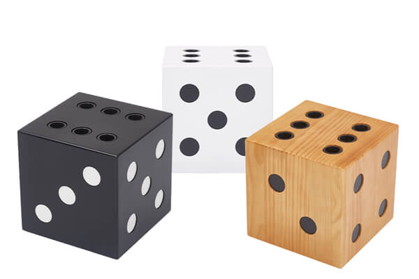 The Strikeworth Dice Cue Rack colours available.