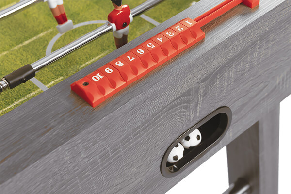 The Garlando F-2 football table scorer.