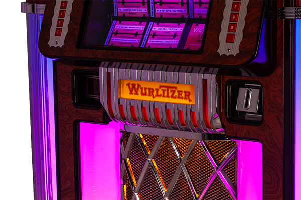 The Wurlitzer 1015 tribute CD cabinet.