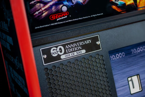 The pinball James bond 60th anniversary limited edition.