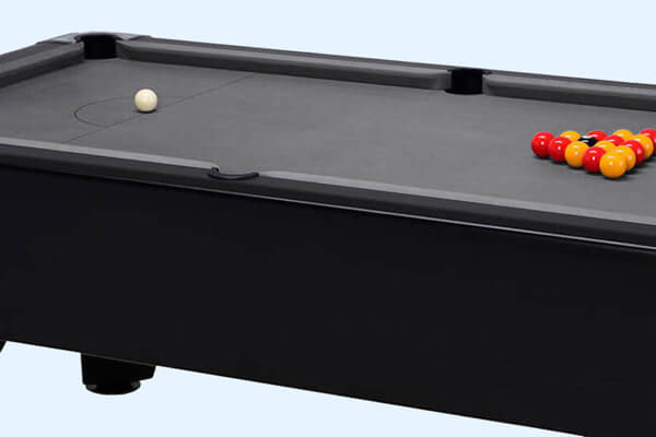 The cloth on the GB Pro pool table.