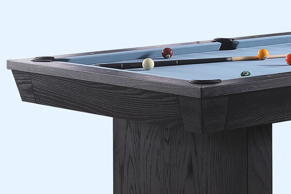 The Pureline Frontier pool table corner.