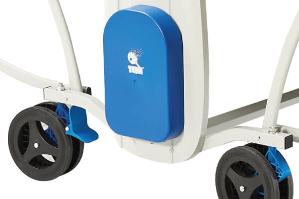 Accessory storage on the Quickfold Outdoor.