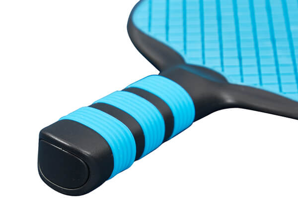 The Tekscore Rainbow blue bat handle.