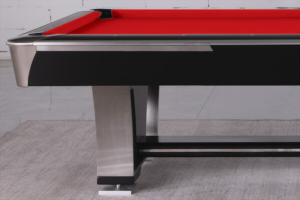 The Pureline Warrior pool table corner.