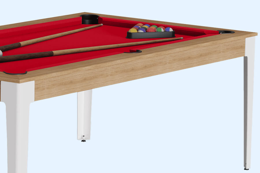 Rene Pierre Elan Pool table corner.