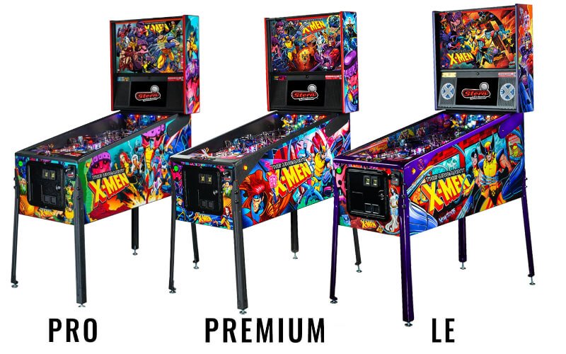Stern The Uncanny X-Men Pinball Machine Range.