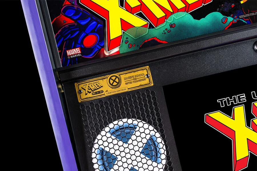 The Uncanny X-Men Limited Edition Pinball Machine Playfield.