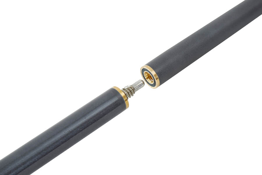 The Pureline Storm central joint pool cue joint.