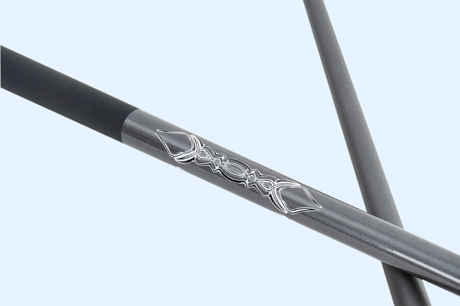 The Pureline Storm pool cue.
