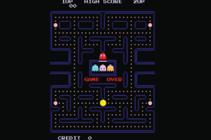 A Pac-Man screenshot.