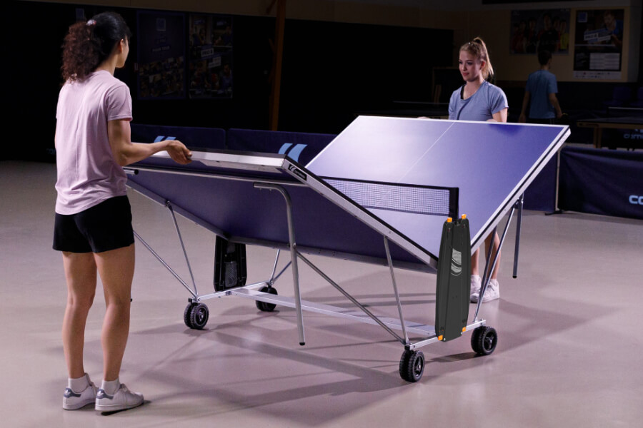 The Cornilleau Challenger Indoor Table Tennis Table.