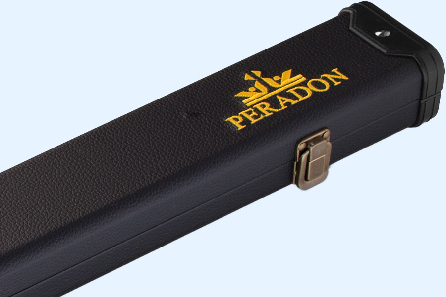 The Peradon Clubman One-Piece Double Pool Cue Case.