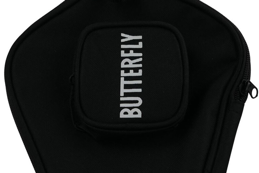 The Butterfly curve table tennis case back.