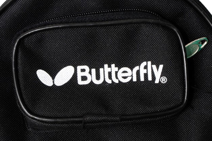 The Butterfly basic table tennis case back pocket.