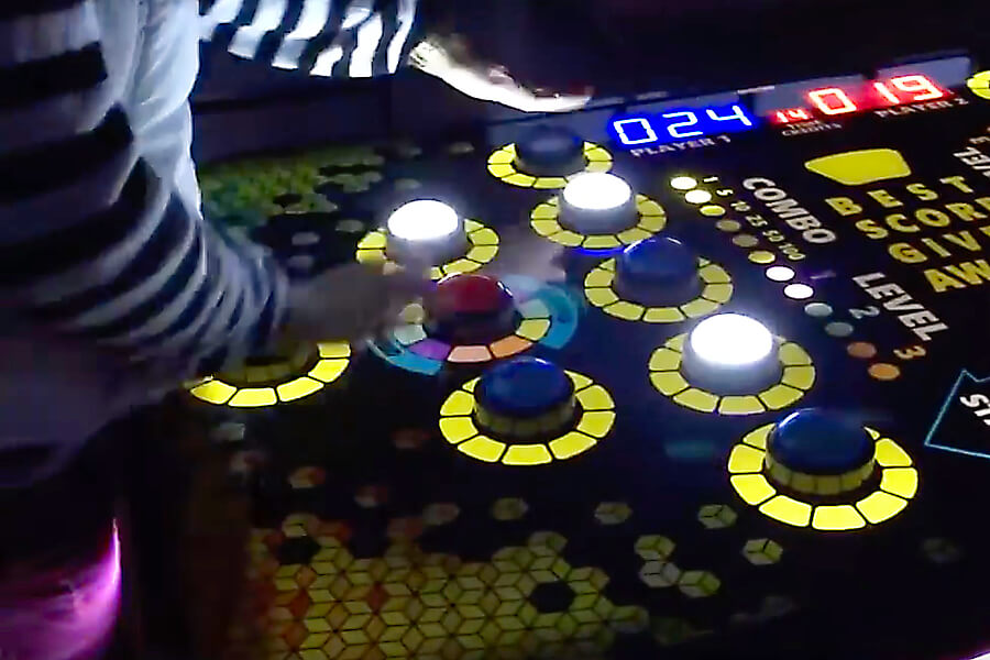 The Catch the Light Combo machine.
