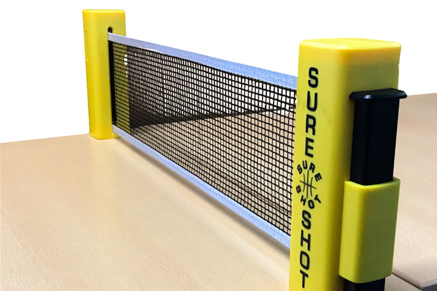 The Sure Shot Matthew Syed Outdoor tennis table net.