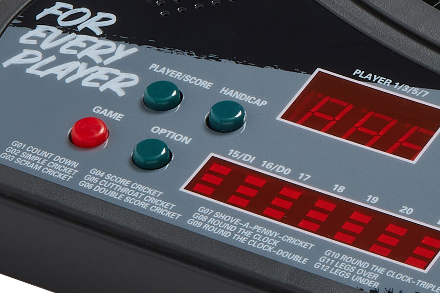 The Unicorn LED Soft Tip Dartboard.