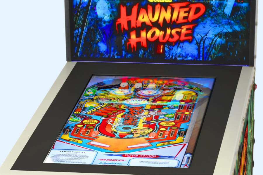 The Toyshock pinball machine.