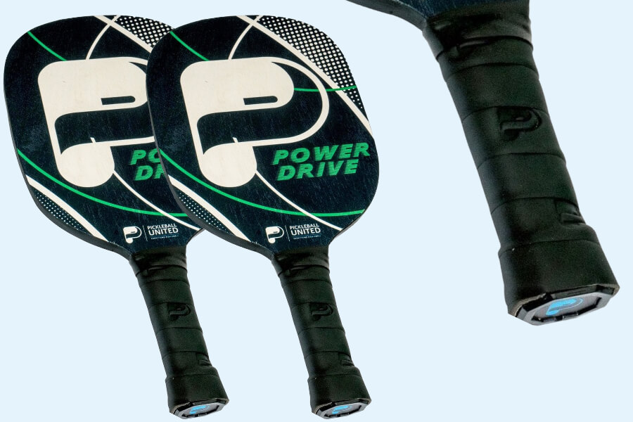 The Pickeball United Power Drive Paddles.