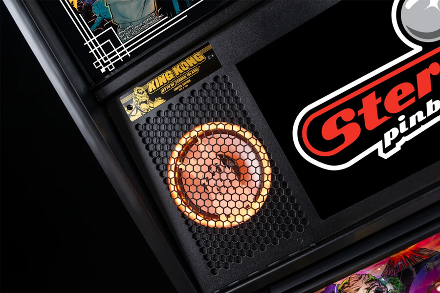 Stern King Kong LE Pinball Machine speaker.