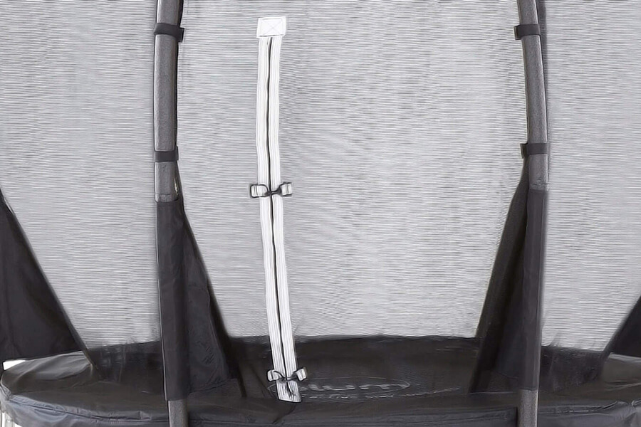 The Plum Magnitude Springsafe trampoline enclosure zipper.