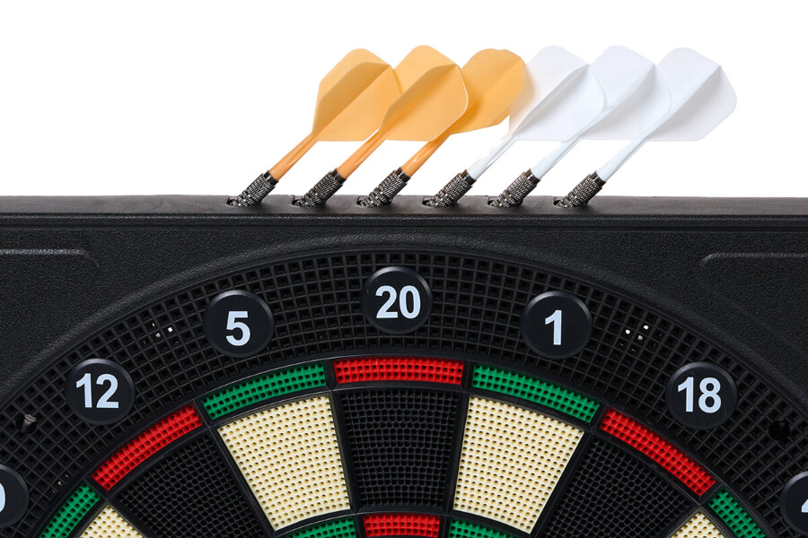 The Strikeworth Electronic Dartboard darts.