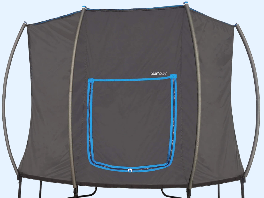 The Plum Hideout Play Centre Trampoline with slide.