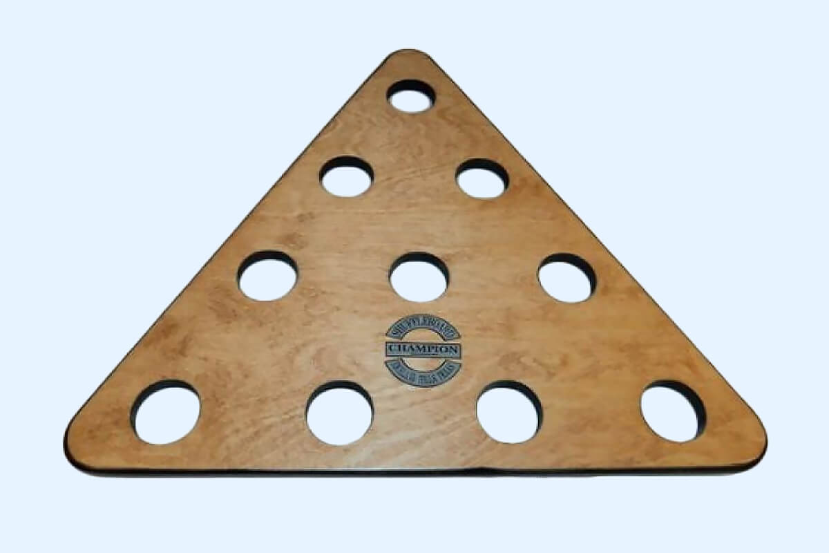 Sun-Glo Shuffleboard Wooden Pin Rack | Liberty Games