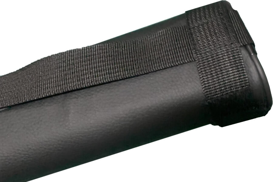 The shoulder strap on the Pureline Guard cue case.