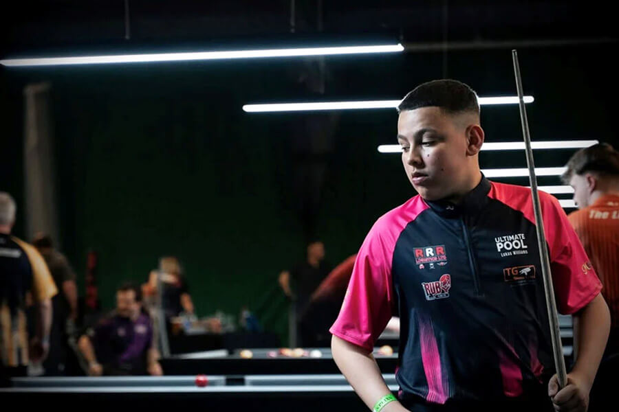 The I-Beam 150 Ultra Slim pool table light.