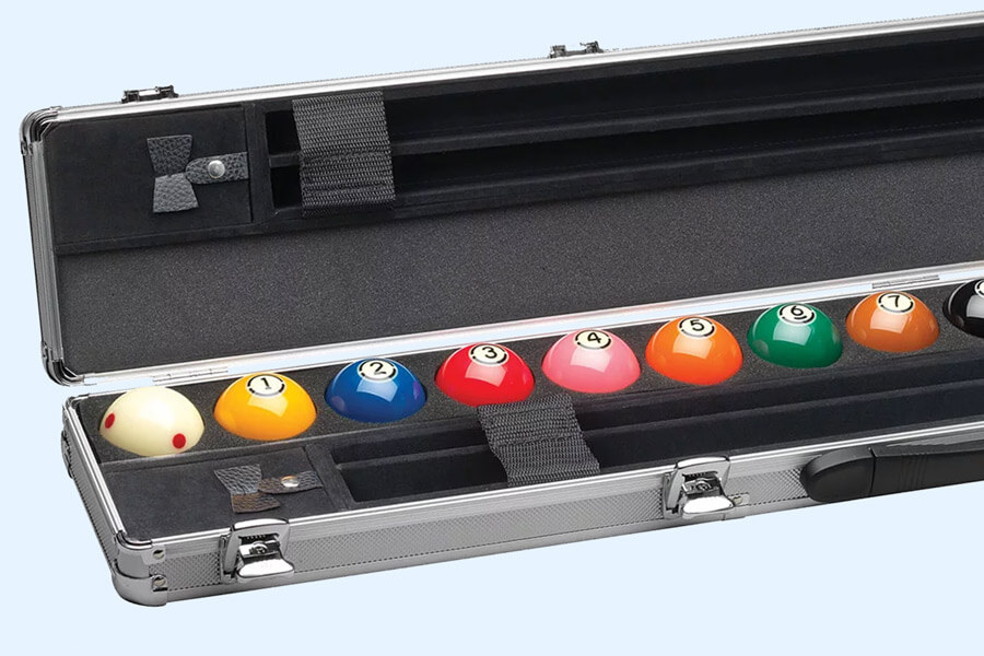 The SA Pro Cup Ball and Cue case corner.