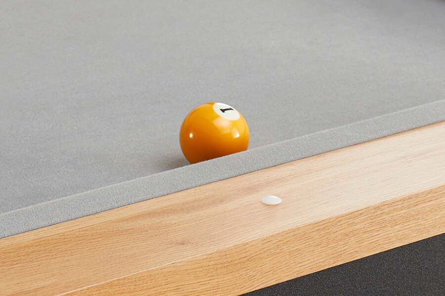 The Twist pool table rail.
