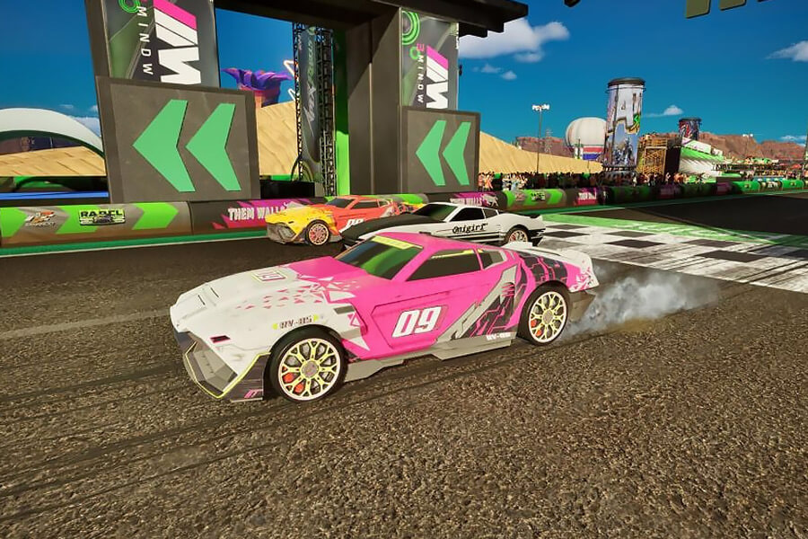 The Apex Rebels Standard arcade machine graphics.