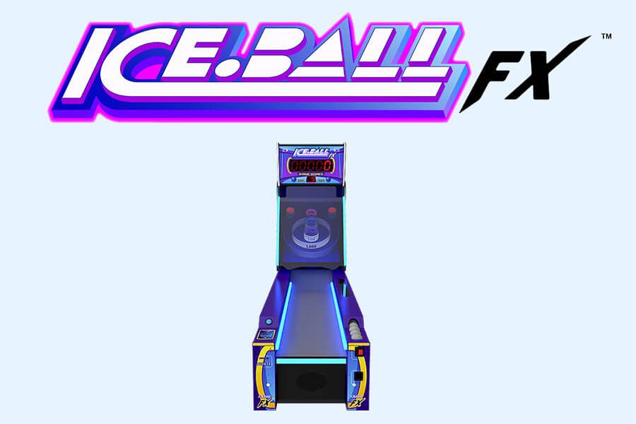 Ice Ball FX Arcade Alley Bowler.