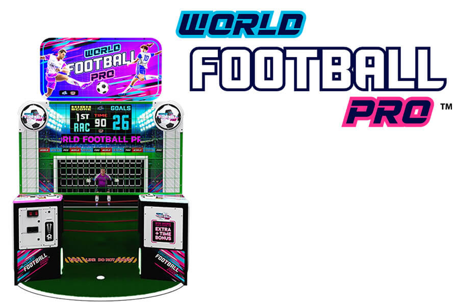 The World Football Pro Arcade Machine.
