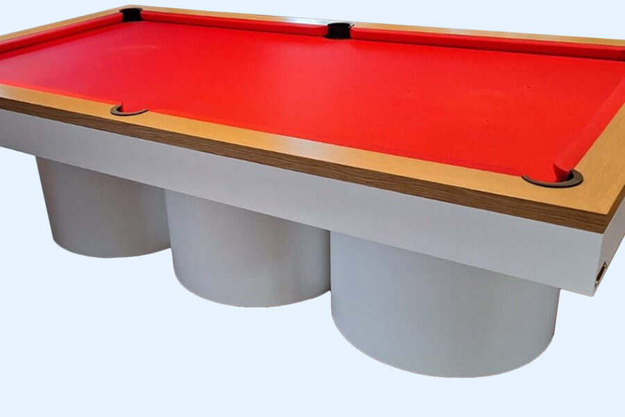 The Rome Pool dining table legs.