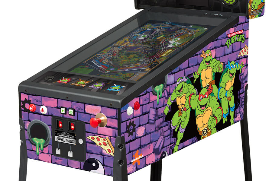 AtGames Legends Pinball 4KP Teenage Mutant Ninja Turtles cabinet.