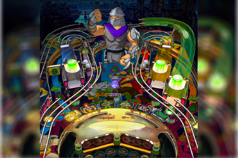 The Teenage Mutant Ninja Turtles AtGames game.