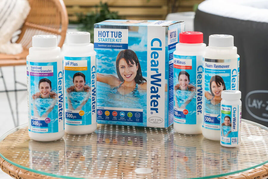 Lay-Z-Spa Clearwater Spa Starter Kit.