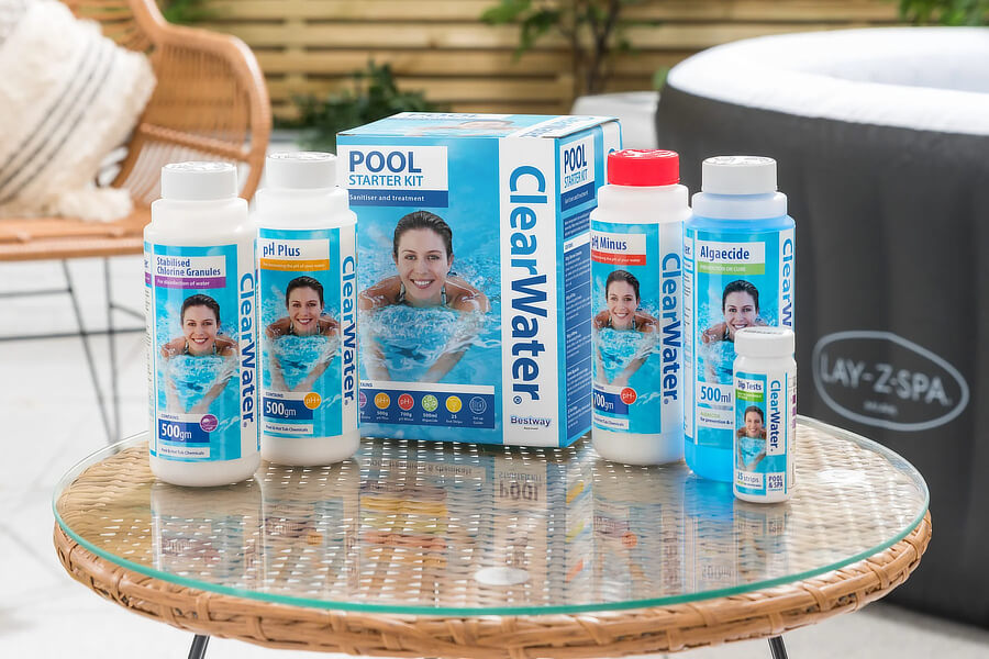 The Clearwater 1/2 Size Pool Starter Kit.