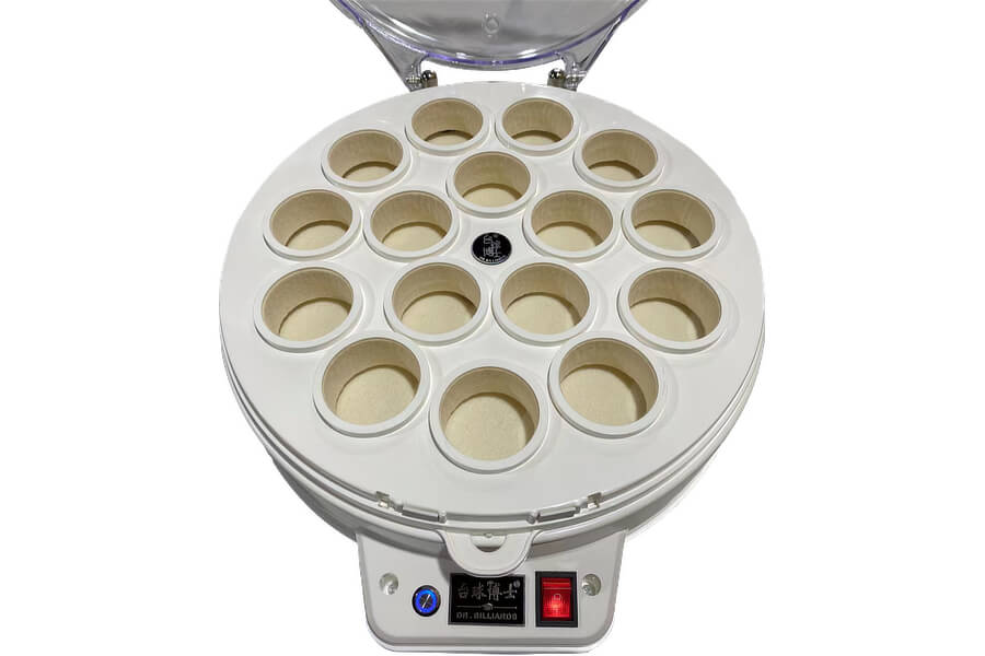 The Dr Billiards Pool & Snooker Ball Cleaning Machine.