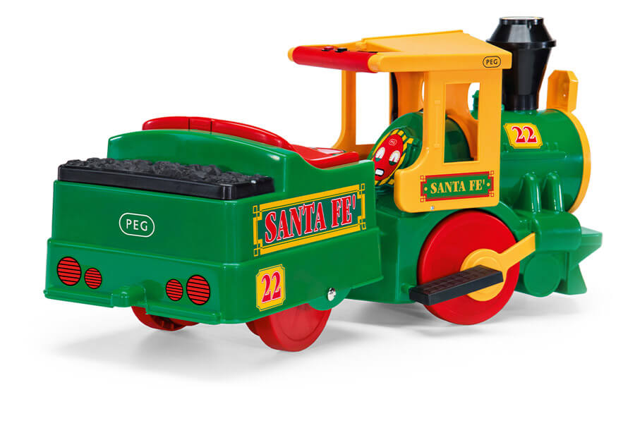 The Santa Fé Electric Train Back View.