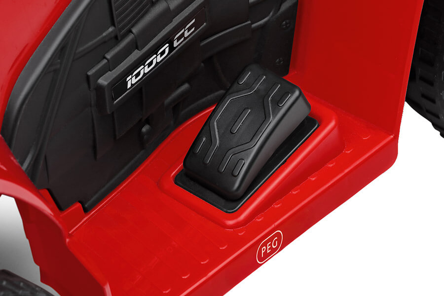 The Polaris Mini Ride On Motorbike Accelerator.