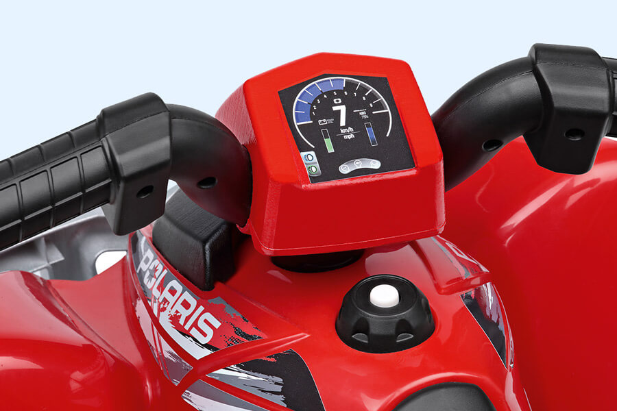 The Polaris Mini Ride On Motorbike Gear.