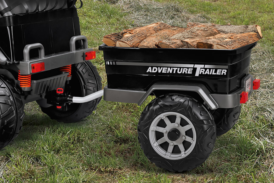 The Peg Perego Adventurer Trailer.