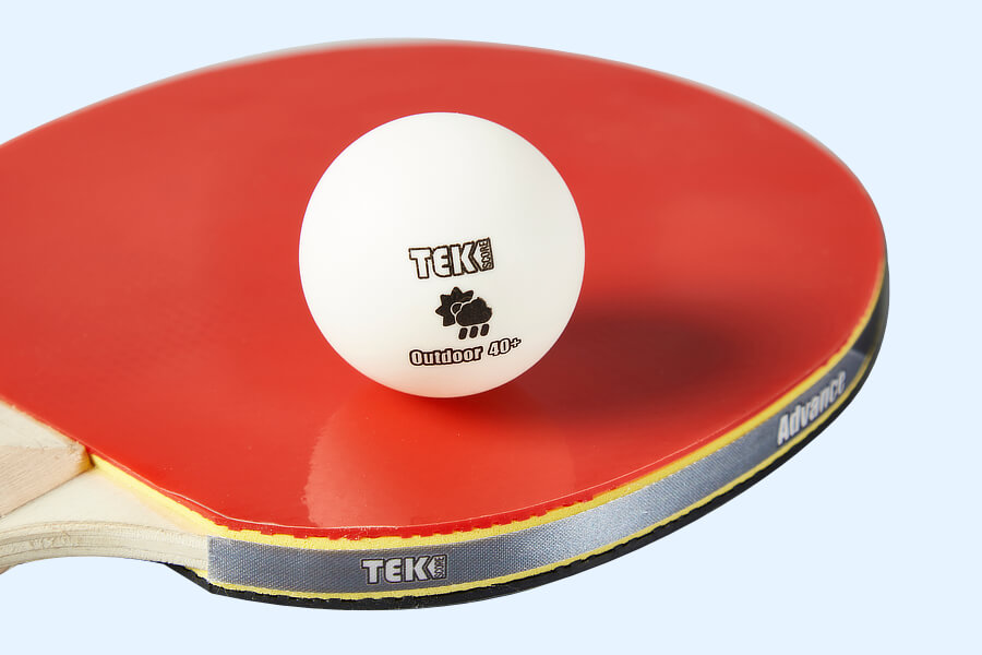 Tekscore Outdoor Table Tennis Balls.