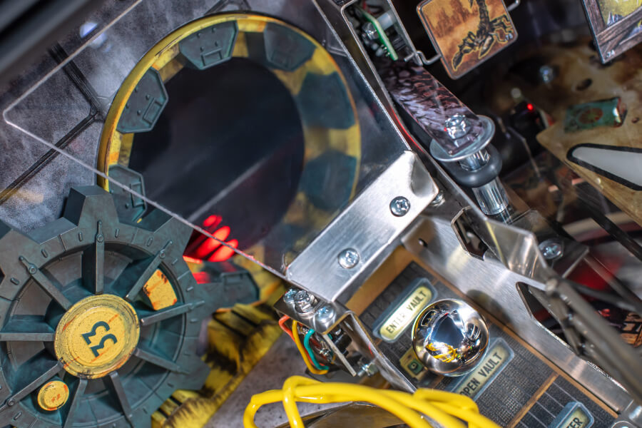 The Stern Fallout Pinball Vault Feature.