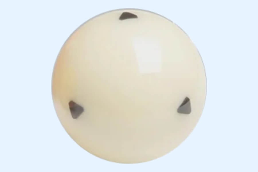 The Rhodium 508 Cue Ball by Dynaspheres.