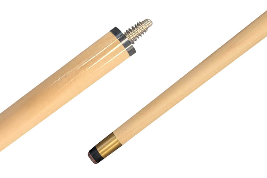 The Regent 57-Inch Two-Piece Pool Cue tip and butt.